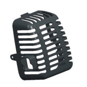 Brush cutter muffler cover