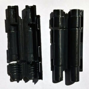 Throttle cable connector clip
